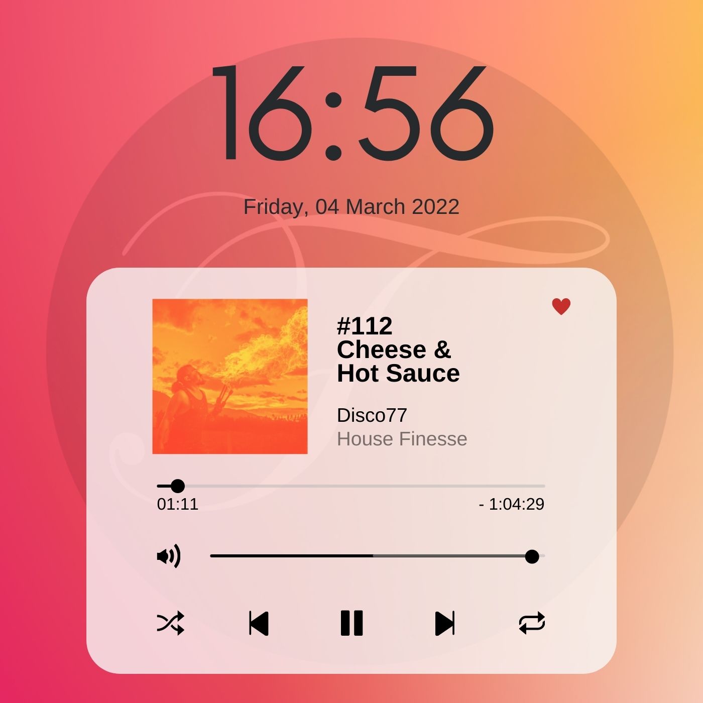 Cheese & Hot Sauce with Disco77